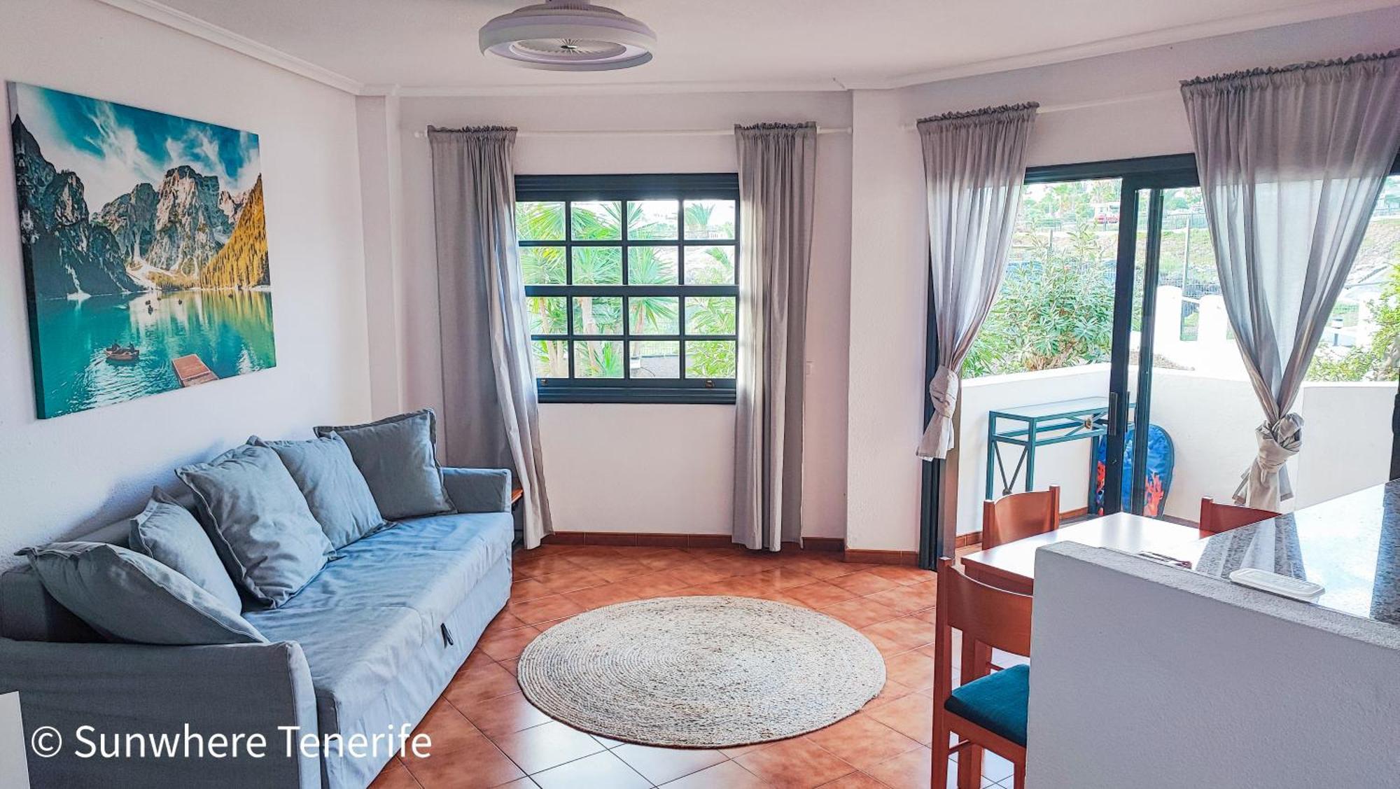 Spacious Apartment With Private Garden In Tenerife South Сан-Мігель-де-Абона Екстер'єр фото